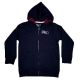 Boys Navy Blue Zipper Hoodie