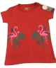 Girls Swan Red T-shirt