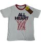 Boys All Heart White T-shirt