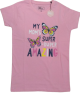 Girls My Mom Super Duper Pink T-shirt-5-years