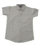 Boys White Half Sleeves Dress Shirt