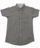 Boys Grey Half Sleeves Dress Shirt